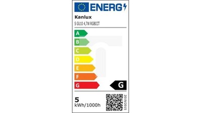 GU10 SMART S LED Leuchtmittel dimmbar 4,7W RGBCCT 400lm 33643