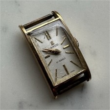 Lanco Swiss Made Mechanical 21 Jewel Ladies Watch Gold Plated - Running