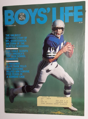 1983 BOYS LIFE Magazine~SAN ANGELO, TX~Jim Zorn~The HOBBIT MODEL ...