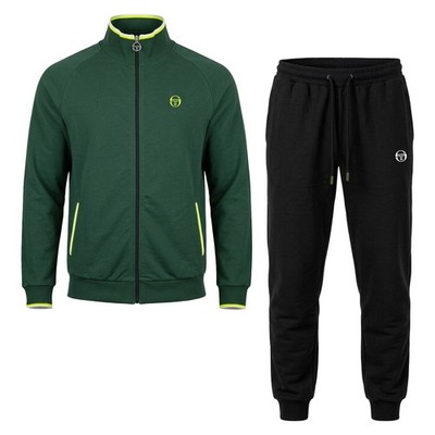 Sergio Tacchini Tuta Sportiva Uomo aus Baumwolle French Terry Leicht