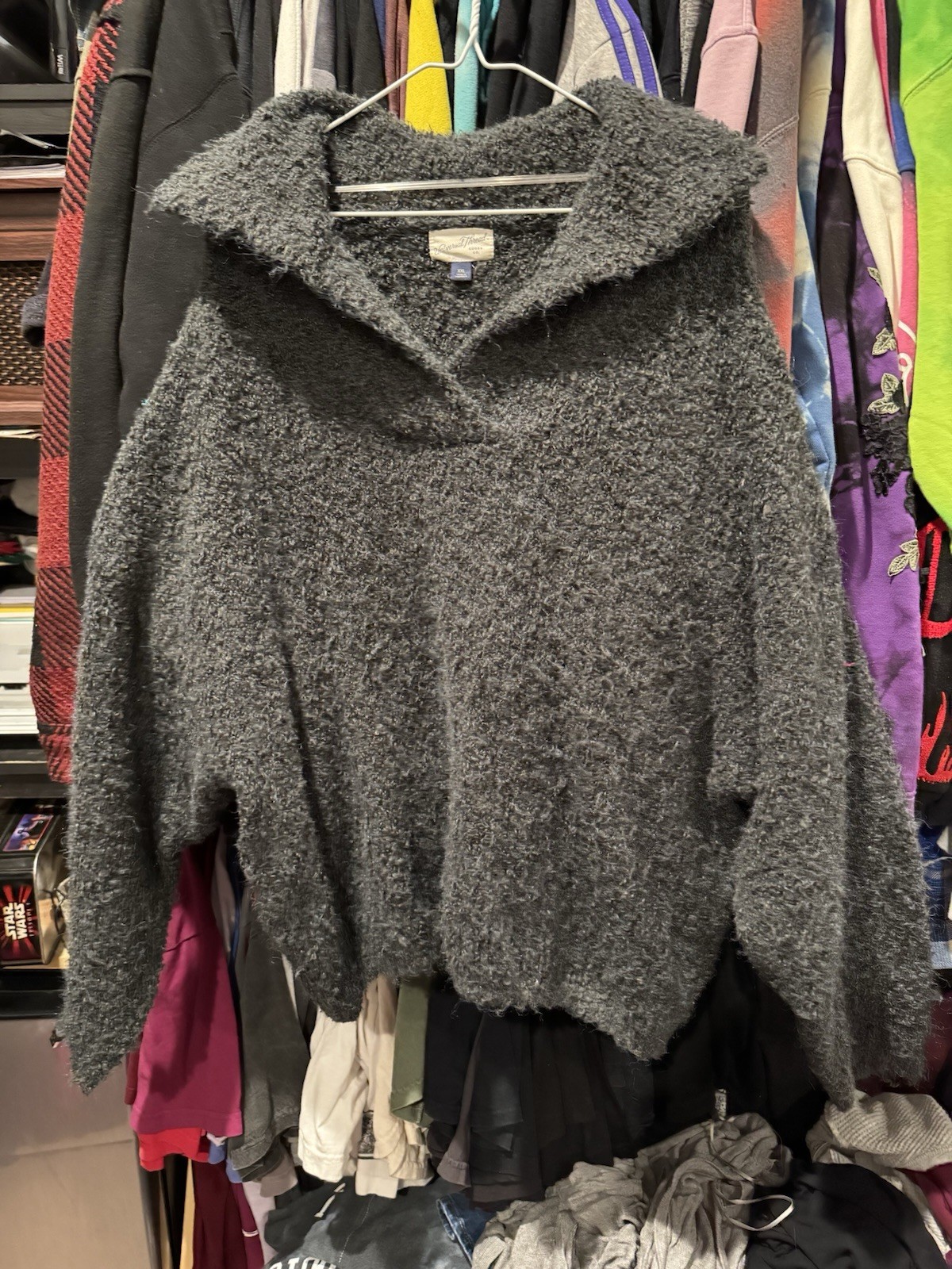 Universal Thread Soft Grey Sweater - image 1