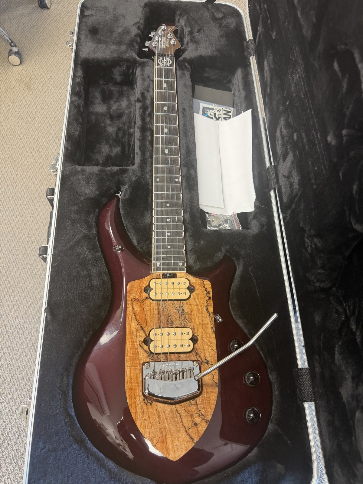 Ernie Ball Music Man John Petrucci Majesty BFR Steakhouse #24 / 60 Dream Theater