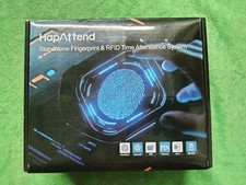 HapAttend Fingerprint Time Attendance Access Control System E4 