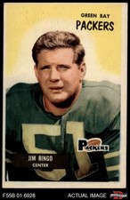 1955 Bowman #70 Jim Ringo Packers RC HOF Syracuse 4 - VG/EX