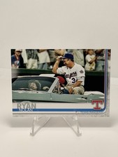 2019 Topps Update Series - SP Legend Variation #US219 Nolan Ryan Rangers HOF