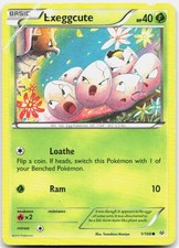 Exeggcute 1/108 Common Roaring Skies Pokemon DMG