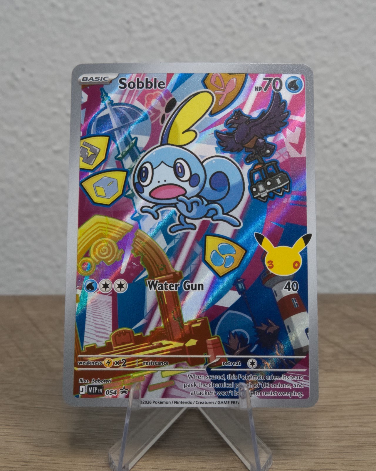 Sobble Holo Promo ME: Mega Evolution Promo 054 NM