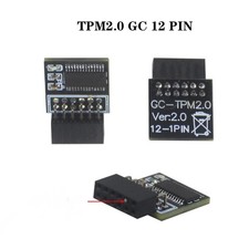 New 12 Pin TPM 2.0 Module Securely Encryption Keys PC System For GIGABYTE GC