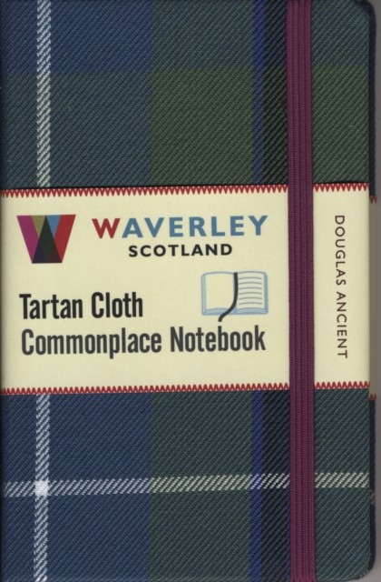 Waverley (M): Douglas Ancient Tartan Cloth Commonplace Notebook (Hardback Book) - Image 4