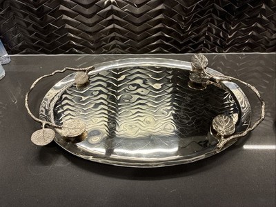 Michael Aram Botanical Leaf Silver Dish