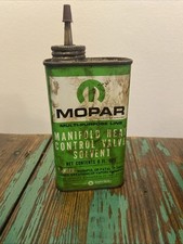 Dodge Mopar Manifold Heat Control Valve Solvent Fluid Vintage Chrysler Tin