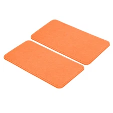 9.8''×5'' Felt Bag Base Shaper, 2pcs Bag Bottom Organizer Rectangle, Orange