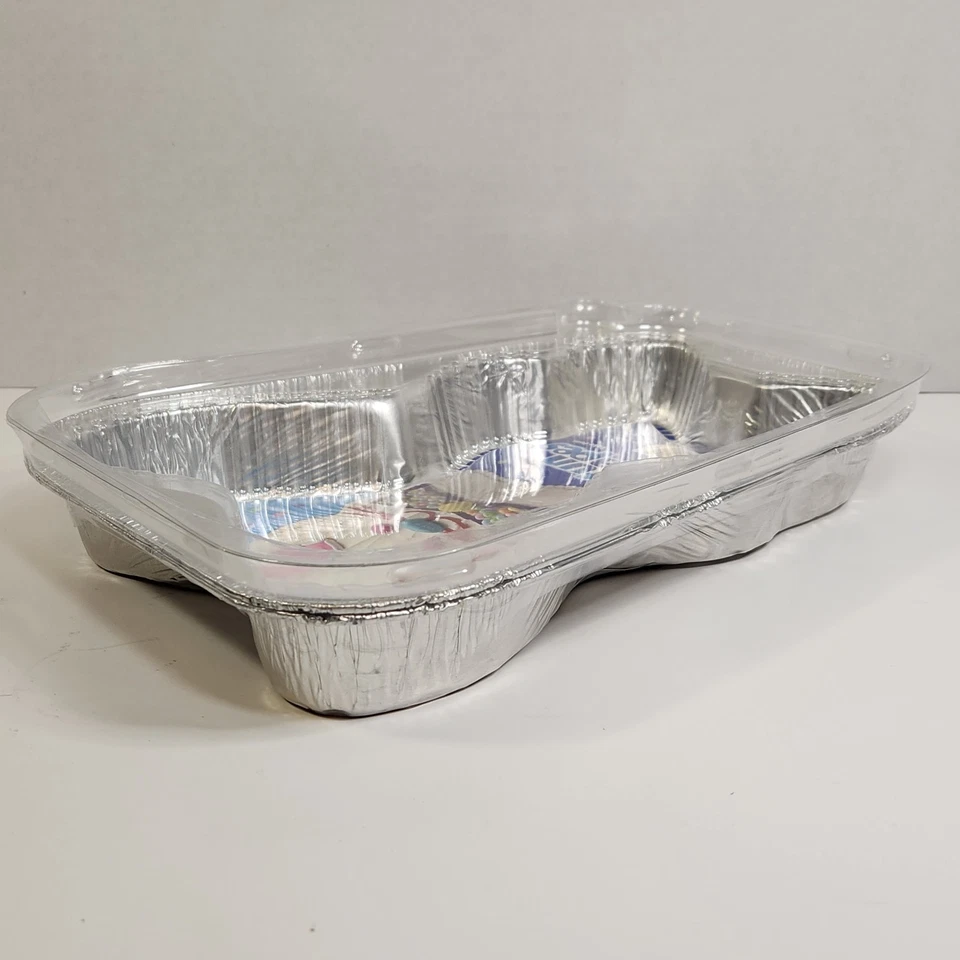 NUEVO Juego de 2 sartenes para pasteles Reynolds Fun Shapes con tapas - conejito - primavera Pascua 11x7 Foto 4 de 4