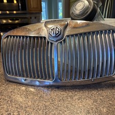 Vintage Mg Auto Front Grille 1960s Vintage Mg Auto Front Grille 1960s