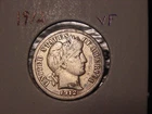 1912 BARBER DIME VF POPULAR DATE SHIPS FREE