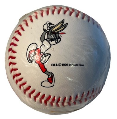 90s 1996 Spalding Looney Tunes Baseball  Bugs Bunny New Warner Brothers (B138)