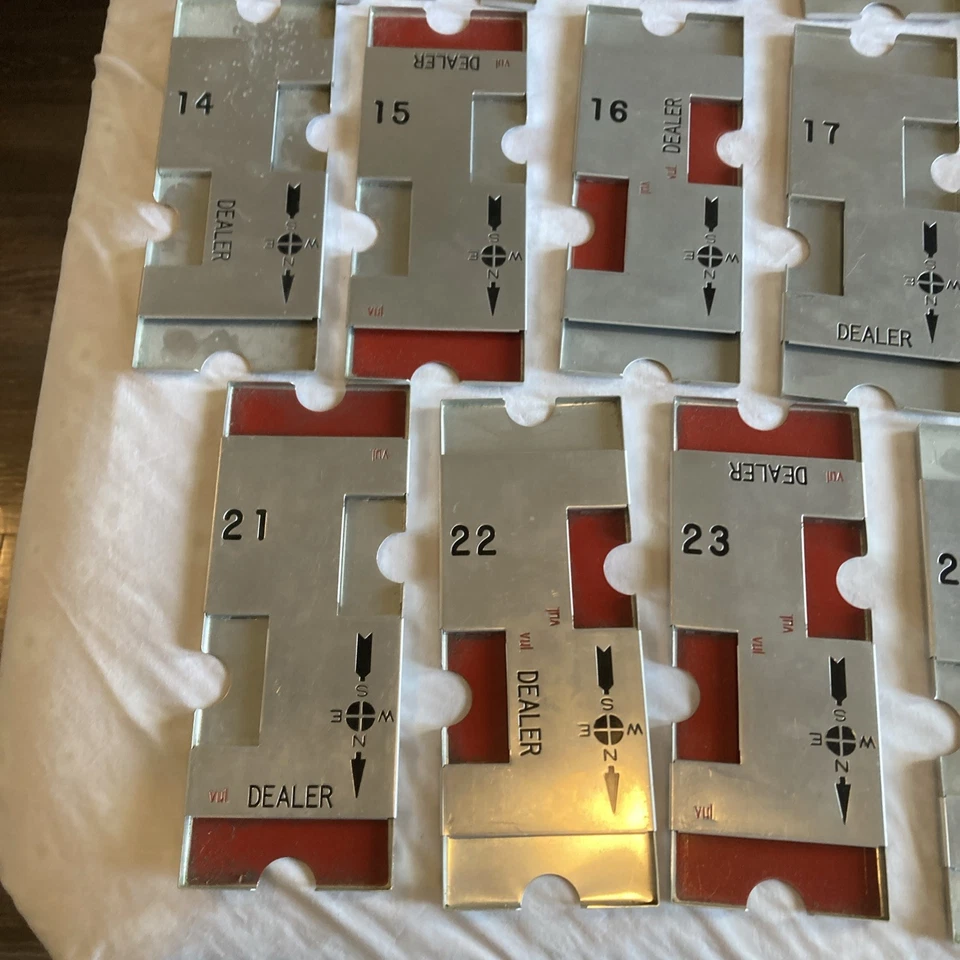 Conjunto de ponte vintage de alumínio com cartões vintage - Imagem 4 de 4