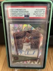Anthony Edwards 2022 Panini Chronicles Under the Lights Auto /25 PSA 10 POP 1!!!