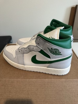 Jordan Air Jordan 1 Mid Summit White Pine Green DQ8426-142 2025 Men's Size 11.5