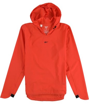 Reebok Womens United By Fitness Windbreaker Jacket, Red, Small