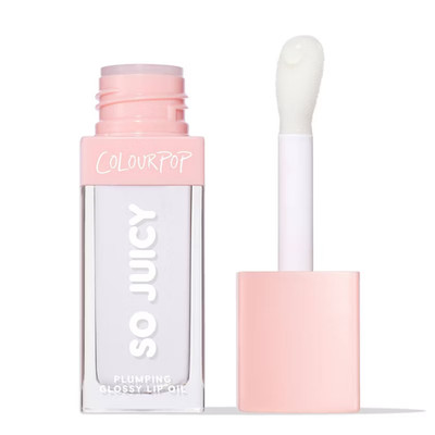 ColourPop SO JUICY Plumping Gloss lip oil LYCHEE JELLY 2 CT