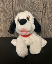 Authentic Disney Store Exclusive Original 101 Dalmatians Plush Red Collar Lucky