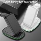 New 3IN1 Wireless Charger Charging Dock Stand for iPhones Airpods iWatch 15W xx