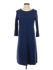 Uniqlo Women Blue Casual Dress S