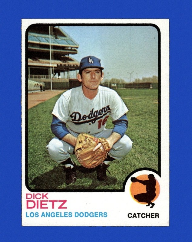 1973 Topps Set-Break #442 Dick Dietz NR-MINT *GMCARDS*