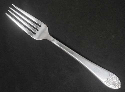 Waldorf Astoria Hotel Silverplated Dinner Fork. 7 1/4" Long