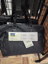 Weekender Bag Open Story Black with Laptop Pocket Brand New