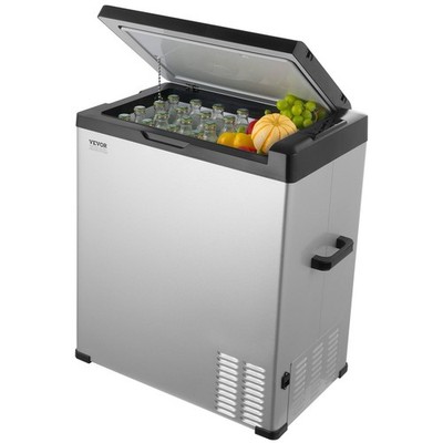 70L RV Fridge: Compressor Cooler, -4 68°F, 12/24V & AC, Bluetooth App Control