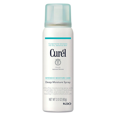 Curel Japanese Skin Care Deep Moisture Travel Size Spray Moisturizer For Dry