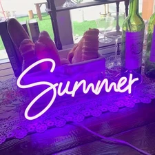 Unique Custom Neon Sign For Cafe Restaurant Business Logo Or Welcome Message