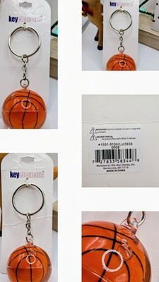 Key Elements Basketball Keychain