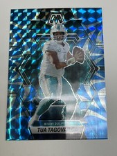 2023 Panini Mosiac Football Tua Tagovailoa Blue Reactive Prizm
