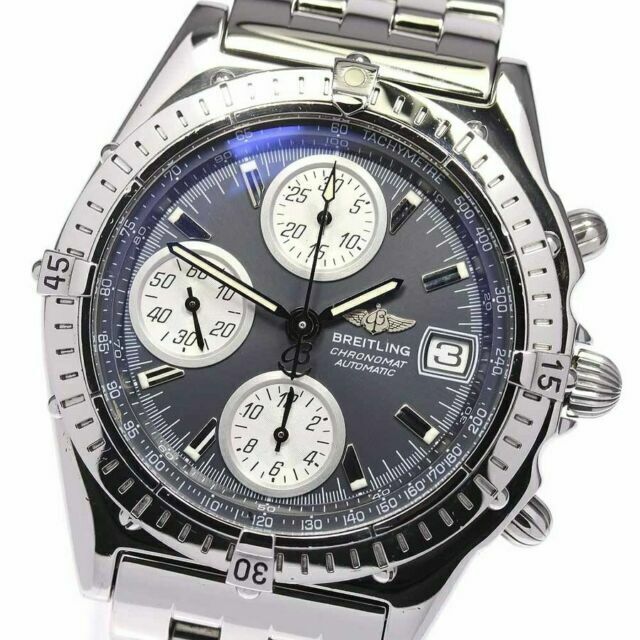 Breitling Chronomat Blue Men's Watch - A13050.1 for sale online | eBay