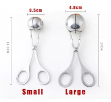 Meatball Maker Spoon Non Stick Thick Stainless Steel Meat Baller Kitchen Utensil