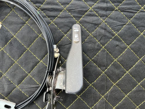 1995-1998 Nissan 240sx S14 Fuel Gas Trunk Release Lever Assembly Zenki Kouki - Picture 2 of 3