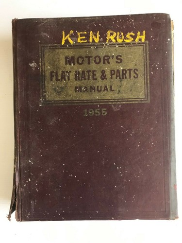 1955 Motor’s Flat Rate And Parts Manual, 27th edition - Bild 1 von 11