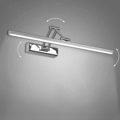 Acrylic LED Wall Sconces Light Retractable Mirror Front Lamp Fixture Bathroom - Picture 7 of 14