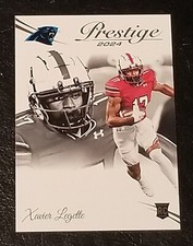 2024 Panini Prestige Xavier Legette Rookie Card Carolina Panthers No. 334
