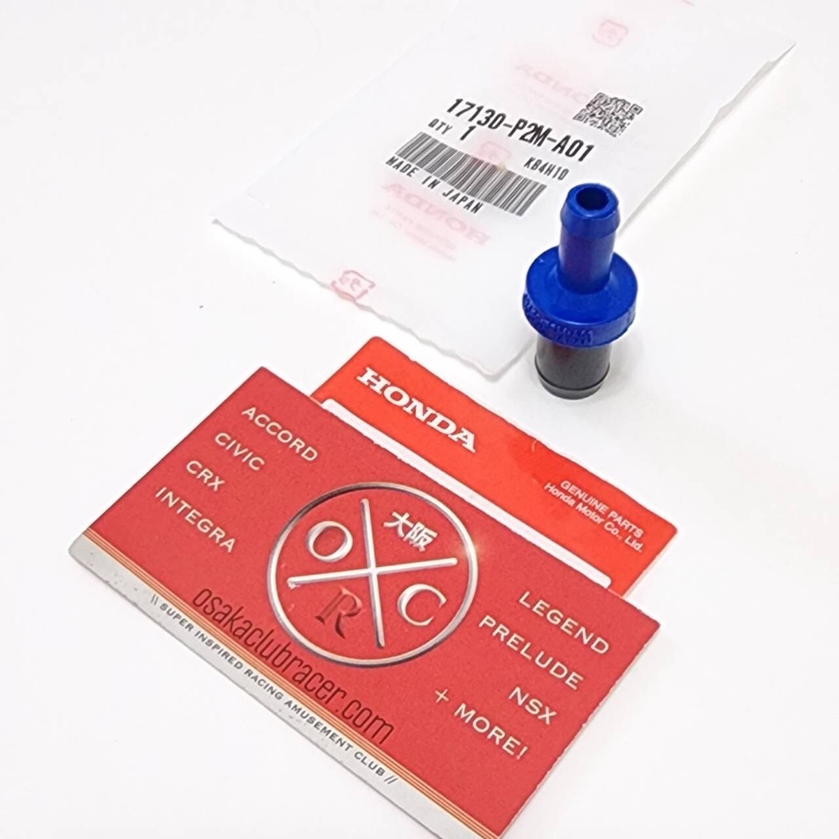 Genuine OEM Honda PCV Valve 96-00 Civic HX GX EX 92-95 Civic VX CX