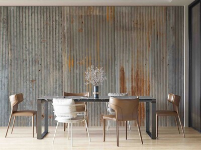 3D Rust Texture Background Self-adhesive Removable Wallpaper Murals Wall 285