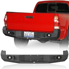 Off-road Steel Rear Bumper W Led Floodlight For 2005-2015 Toyota Tacoma 2nd Gen Off-road Steel Rear Bumper W Led Floodlight For 2005-2015 Toyota Tacoma 2nd Gen