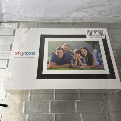 SKYZOO Digital Picture Frame 10.1 Inch HD IPS Touch Screen Digital Photo Frame