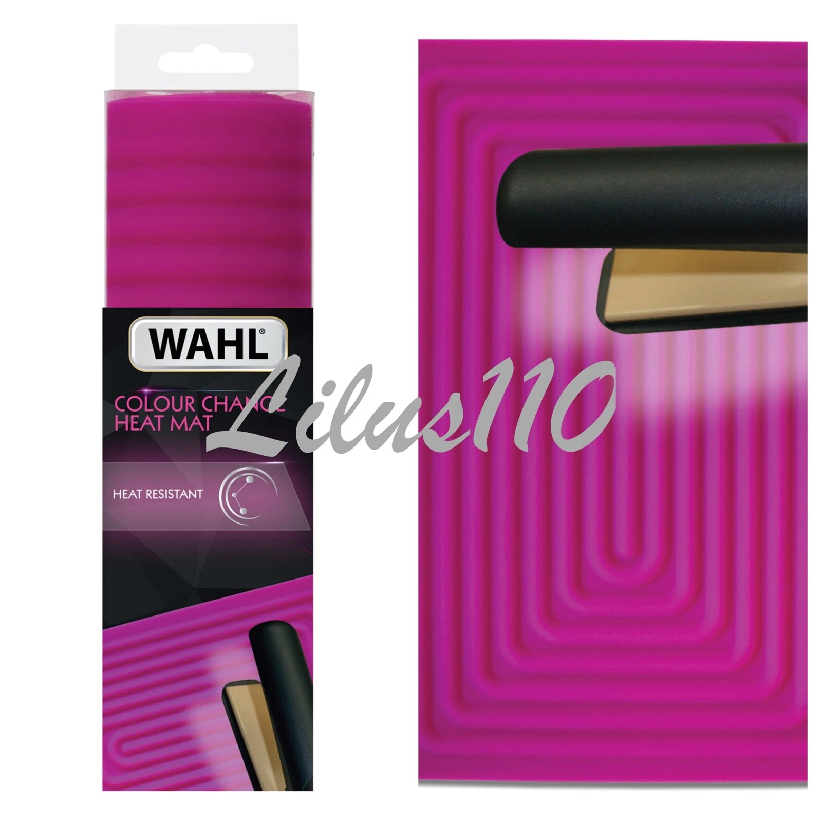 WAHL COLOUR CHANGING HEAT MAT - Heat Resistant