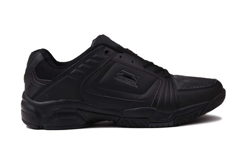 slazenger black trainers