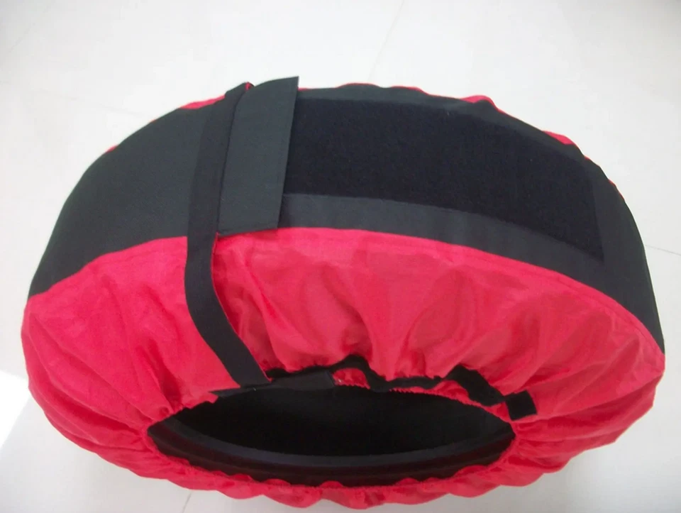Bolsa de almacenamiento de neumáticos de coche para protector de sombrilla de nieve de neumáticos de 15-20 pulgadas 600D tela Oxford Foto 3 de 4