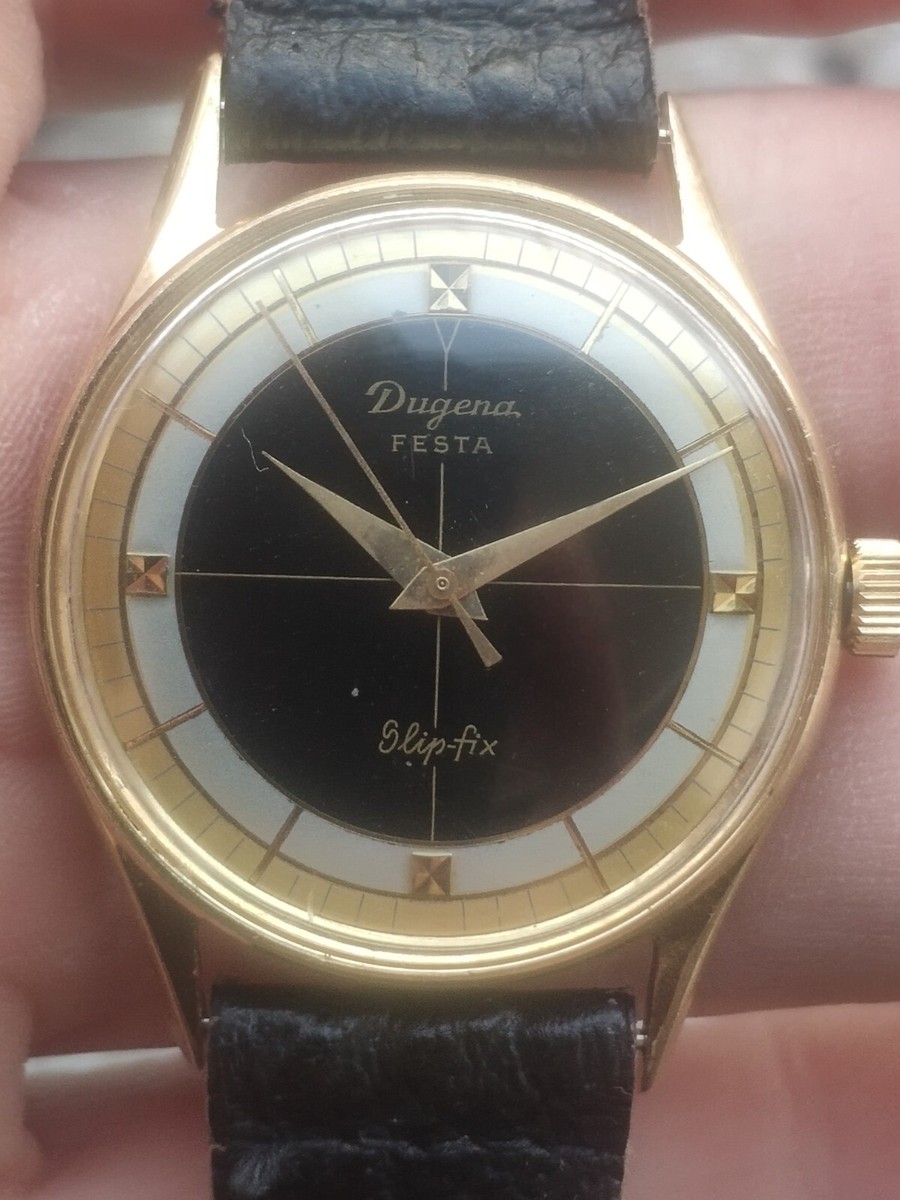 Dugena Damenuhr Gold 585 Dugena Festa Uhr Alt Dugena Herrenuhr